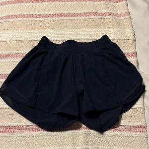 Lululemon Athletica Dark Blue Athletic Shorts 4"